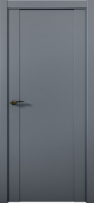 Дверь Aurum Doors Кобальт Co-2 (цвет: антрацит, остекление: глухая, кромка: без кромки, размер: 800x2000)