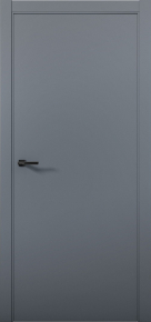 Дверь Aurum Doors Палладий Pd-1 (цвет: антрацит, остекление: глухая, кромка: без кромки, размер: 800x2000)