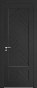 Дверь Аляска (цвет: антрацит, остекление: глухая, размер: 800x2000)