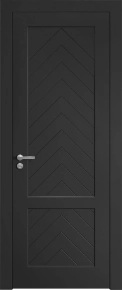 Дверь Виктория (цвет: антрацит, остекление: глухая, размер: 800x2000)