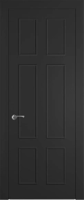 Дверь Британия багет 8 (цвет: антрацит, остекление: глухая, размер: 800x2000)