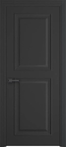 Дверь Дуэт багет 2 (цвет: антрацит, остекление: глухая, размер: 800x2000)