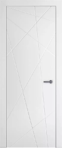 Дверь Бавария тип 6 (цвет: белый, остекление: глухая, размер: 800x2000)